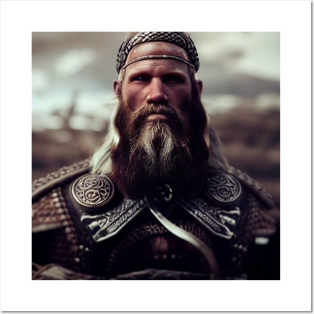 Viking Raider Wall Art by Grassroots Green